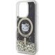 HelloKitty Hello Kitty HKHMP16XLGDIK iPhone 16 Pro   Max 6.9" czarny złoty/black gold hardcase Liquid Glitter Fever MagSafe