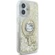 HelloKitty Hello Kitty HKHMP16SLGDIH iPhone 16 6.1"  biały złoty/white gold hardcase Liquid Glitter Fever MagSafe