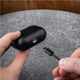 Fixed Fixed | Earbuds Case with MagSafe Support | Apple AirPods Pro 2/Pro 2 (USB-C) | Juodas | Leather