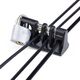 Organizer StarTech StarTech CABLE-ORGANIZER-LOCK organizator na kable Biurko Uchwyt na kabel Czarny