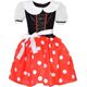 Jokomisiada Uroczy Kostium Strój Myszki Minnie dla Dziewczynki przebranie L/XL ZA5280
