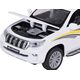 Jokomisiada Auto metalowe model TOYOTA LAND CRUISER PRADO światło dźwięk SUV ZA5056