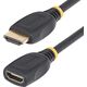 Kabel StarTech StarTech HD2MF6FL kabel HDMI 2 m HDMI Typu A (Standard) Czarny