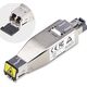 Konwerter światłowodowy StarTech StarTech D01ML55P-FIBER-MEDIA konwerter sieciowy 1000 Mbit/s 1310 nm Multifunkcyjny, Pojedynczy Srebrny