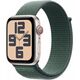 Smartwatch Apple Watch SE GPS + Cellular 40mm Starlight Alu Sport Loop Zielony  (MXGH3QF/A)