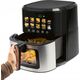 Frytkownica beztłuszczowa ProfiCook ProfiCook hot air fryer PC-FR 1286 H (black/stainless steel, 1,700 watts, basket 6.5 liters)