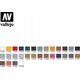 Vallejo Vallejo: 71.172 - Model Air - Basic Colors & Airbrush (29 x 17 ml)