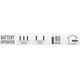 Lampki choinkowe Christmas decoration LAMPKI DRUCIKI NA BATERIE GIRLANDA 80 LED MULTIKOLOR