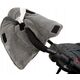 Kaiser KAISER winter envelope with wool, Alaska blackmelange, 6-36 m., 45x25 cm, 65697325