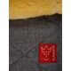 Kaiser KAISER winter envelope with wool, Natura anthrazit melange, 6-36 m., 45x98 cm, 6541170