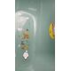 Keeeper KEEEPER baby bath with plug FUNNY FARM, green, 84 cm, 18426