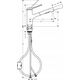 Bateria kuchenna Hansgrohe Sink faucet Hansgrohe Zesis M33, 74802800, stainless steel