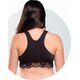 Carriwell CARRIWELL crossover sleeping nursing bra Black L 2512
