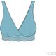 Carriwell CARRIWELL crossover sleeping nursing bra Black L 2512