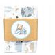 EgaKids EGAKIDS wash cloth, 0m+, 38/38, 5 pcs., mix, 4342