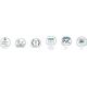 Ceba CEBA Hard changing pad  Basic, 50x70 cm, Spots, W-206-000-725