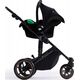 Wózek KinderKraft KINDERKRAFT stroller 3in1 PRIME 2 3IN1 MINK PRO DARK GREEN, KSPRIM02GRE300I
