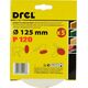 Drel Sticky, round sandpaper. Nov. P120, 5 pcs.