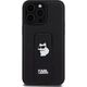 Karl Lagerfeld Karl Lagerfeld KLHCP13XGSACHPK iPhone 13 Pro Max 6.7" czarny/black hardcase Gripstand Saffiano Choupette Pins