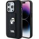 Karl Lagerfeld Karl Lagerfeld KLHCP14LGSAKCPK iPhone 14 Pro 6.1" czarny/black hardcase Gripstand Saffiano Karl&Choupette Pins