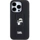 Karl Lagerfeld Karl Lagerfeld KLHCP14LGSAKCPK iPhone 14 Pro 6.1" czarny/black hardcase Gripstand Saffiano Karl&Choupette Pins