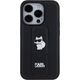 Karl Lagerfeld Karl Lagerfeld KLHCP14LGSACHPK iPhone 14 Pro 6.1" czarny/black hardcase Gripstand Saffiano Choupette Pins
