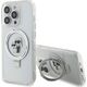 Karl Lagerfeld Karl Lagerfeld KLHMP13XHMRSKCH iPhone 13 Pro Max 6.7" biały/white hardcase Ring Stand Karl&Choupettte MagSafe