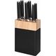 Maku Maku Kitchen Life Safety peilių rinkinys su stovu 7 vnt.