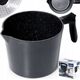 Orion Garnek do Gotowania Mleka Indukcja z Uchwytem Wylewką Granitowy ORION 2,2 l
