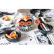 UNIBALL Uni Chalk marker sæt Halloween med 4 stk PWE-5M ( colours white, black, purple, orange)