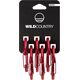 Zestaw karabinków astro 6 pack-red WILD COUNTRY