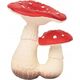 Oli&Carol Oli&Carol Spot the Mushroom teether, 0+