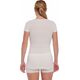 Brubeck SS1398W Koszulka damska z krótkim rękawem COMFORT MERINO kremowy S