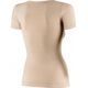 Brubeck SS1398W Koszulka damska z krótkim rękawem COMFORT MERINO beżowy L