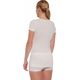 Brubeck SS1398W Koszulka damska z krótkim rękawem COMFORT MERINO kremowy L