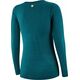 Brubeck LS1415W Koszulka damska z długim rękawem OUTDOOR WOOL PRO zielony M - GÓRY 13