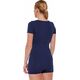 Brubeck SS1398W Koszulka damska z krótkim rękawem COMFORT MERINO granatowy L