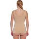 Brubeck TA1059W Koszulka damska bez rękawów COMFORT MERINO beżowy L