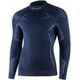 Brubeck LS1666M Bluza męska EXTREME MERINO granatowy M