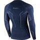 Brubeck LS1666M Bluza męska EXTREME MERINO granatowy M
