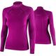 Brubeck LS1665W Bluza damska EXTREME MERINO fuksjowy L