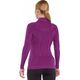 Brubeck LS1665W Bluza damska EXTREME MERINO fuksjowy M