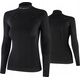 Brubeck LS1665W Bluza damska EXTREME MERINO czarny L