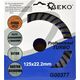 Geko Tarcza diam. do szlif.125mm turbo GEKO(20)