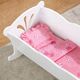 Kidkraft KidKraft 60101, Docksäng/vagga, 3 År, Vit, MDF, Child, Flicka
