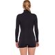 Brubeck LS1627W Koszulka damska z golfem COMFORT MERINO czarny M