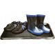Home Styling Collection OCIEKACZ PODSTAWKA POD BUTY DRY PAD 60X40CM CZARNY