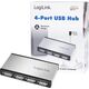 HUB USB LogiLink LogiLink USB 2.0 4-port HUB m. Netzteil Alu