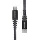 Kabel USB Swissten Data Cable Kevlar Usb-C / Usb-C 1.5 M Antracit