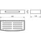 Koszyk prysznicowy Gedy SHOWER BASKET NERVA